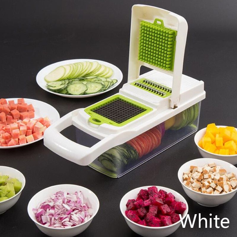 Kitchen Genius: 5-in-1 Multifunctional Accessory - Cutter, Slicer, Grater, Peeler & Grinding Tool