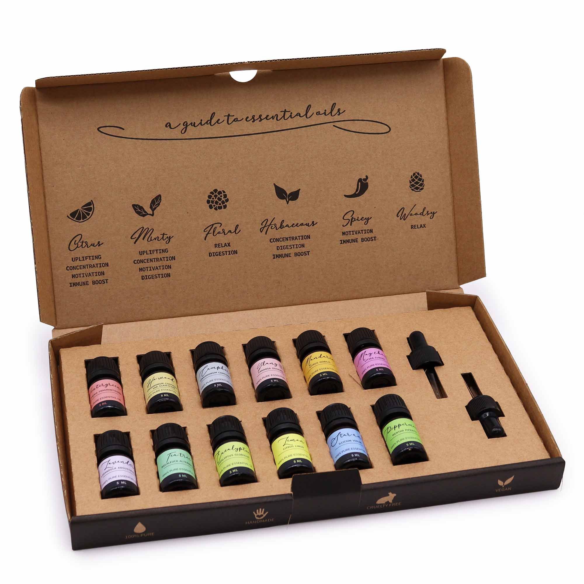 Aura Twelve-Scent Aromatherapy Essential Oil Collection gift box